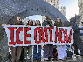 Anti-ICE protest in New York
