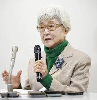 Abductee's mother Sakie Yokota