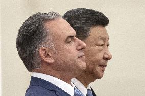 Uruguayan president in Beijing