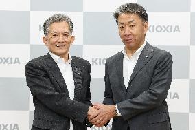 Kioxia Holdings President Change Press Conference