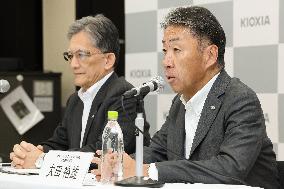 Kioxia Holdings President Change Press Conference