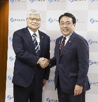 TSMC CEO in Japan