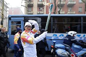 Milan Cortina Olympics: Torch relay