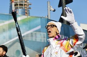 Milan Cortina Olympics: Torch relay