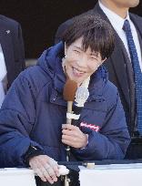 Campaigning for general election in Japan