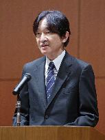 Crown prince at biotope contest