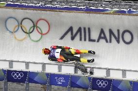 Milan Cortina Olympics: Luge