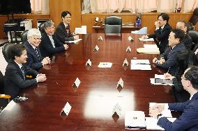 Meeting between Minister of Economy, Trade and Industry Ryosei Akazawa and TSMC Chairman C.C. Wei