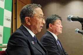 Tokyu Construction President Change Press Conference