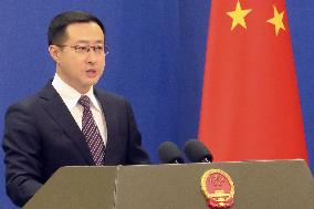China Foreign Ministry spokesperson