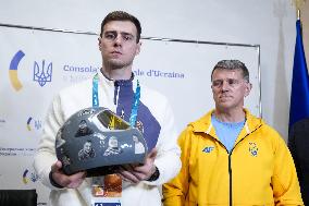 Milan Cortina Olympics: Disqualified Ukrainian athlete