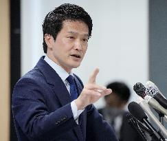 Japan main opposition party's new leader