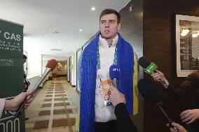 Milan Cortina Olympics: Disqualified Ukrainian athlete