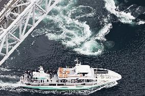 Whirlpools in western Japan