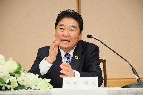 Kashima President Transition Press Conference.