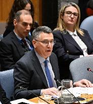 U.N. Security Council meeting on Palestine