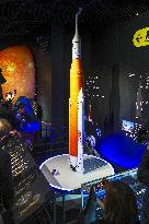 NASA SLS model on display at Osaka museum