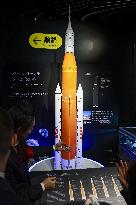 NASA SLS model on display at Osaka museum