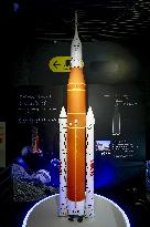 NASA SLS model on display at Osaka museum