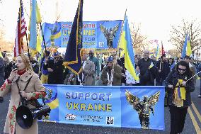 Pro-Ukraine rally in Washington