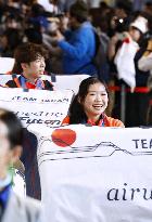 Japan team back home after Milan Cortina Olympics