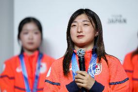 Athletes' press conference after Milan Cortina Olympics