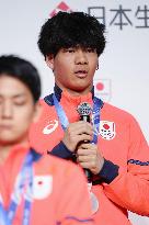 Athletes' press conference after Milan Cortina Olympics