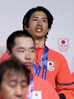 Athletes' press conference after Milan Cortina Olympics