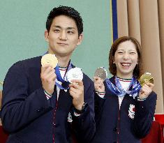 Figure skating: Japan pair Miura, Kihara