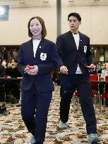 Figure skating: Japan pair Miura, Kihara