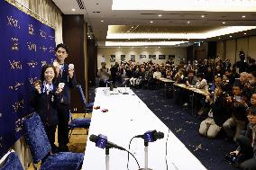 Figure skating: Japan pair Miura, Kihara