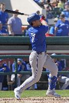 Baseball: MLB spring training game