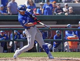 Baseball: MLB spring training game