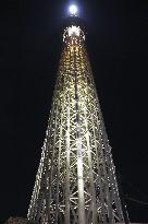 Tokyo SkyTree elevator halt