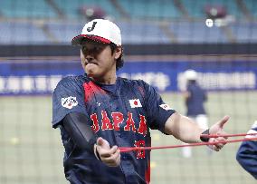 Ohtani joins Japan training camp ahead of WBC