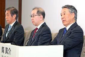 Isuzu President Change Press Conference