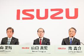 Isuzu President Change Press Conference