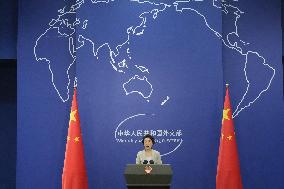 Chinese Foreign Ministry spokeswoman Mao Ning