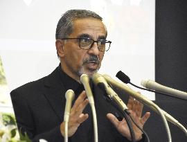 Iran envoy to Japan meets press