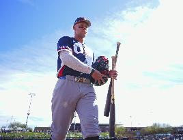 Baseball: U.S. WBC warm-up game