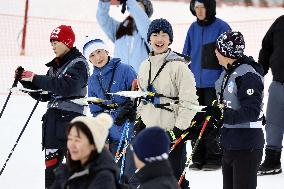 Japan crown princess in Hokkaido