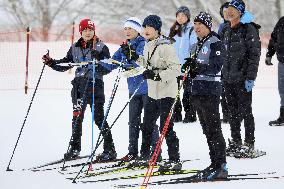 Japan crown princess in Hokkaido
