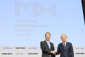 DMG Mori and the University of Tokyo “MX Center” Establishment Press Conference