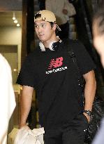 World Baseball Classic: Japan team arrives in Maiami