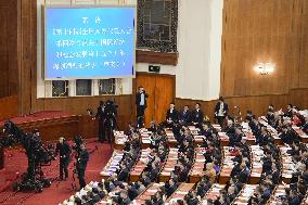National People's Congress in Beijing