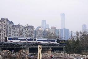 China-N. Korea train service resumes operation