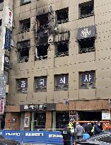 Fire at Seoul accommodation facility