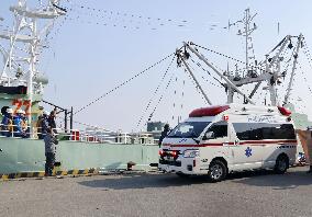 4 unconscious after vessels collide off northeastern Japan