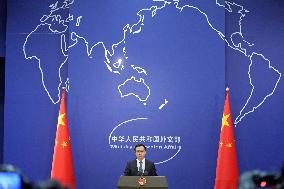 Chinese Foreign Ministry spokesman Lin