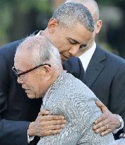 Mori, A-bomb survivor who met Obama in Hiroshima, dies at 88